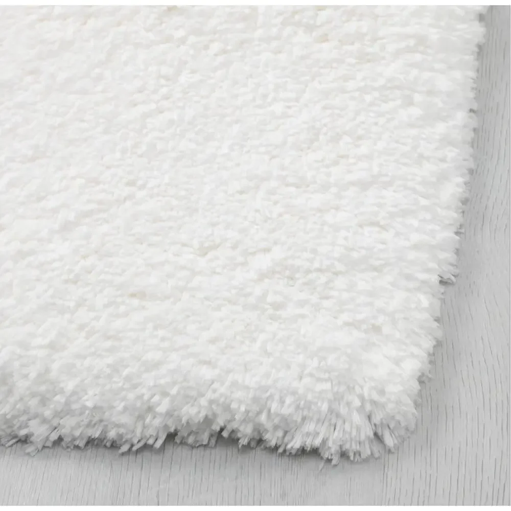 IKEA ALMTJÄRN ALMTJARN Bath Mat, White, 24x35